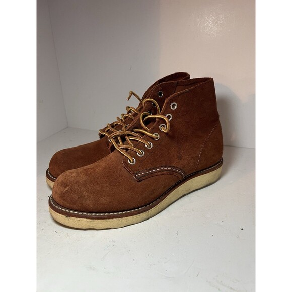 RED WING Boots Mens 4.5 HERITAGE beckham 8813 Classic Moc Shoes - Picture 4 of 11